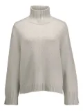 Allude turtleneck sweater - White