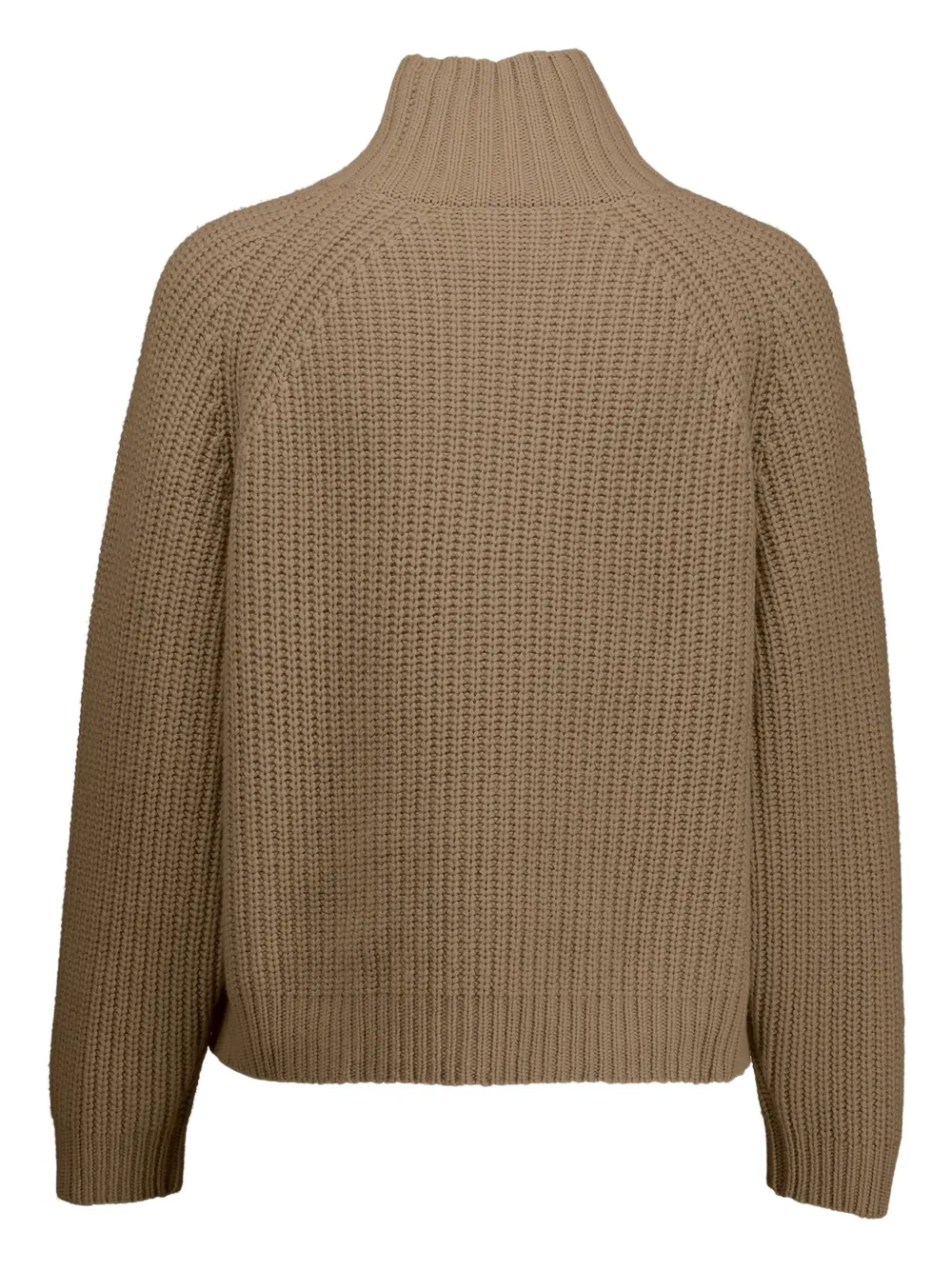 Allude Trui met hoge hals Bruin