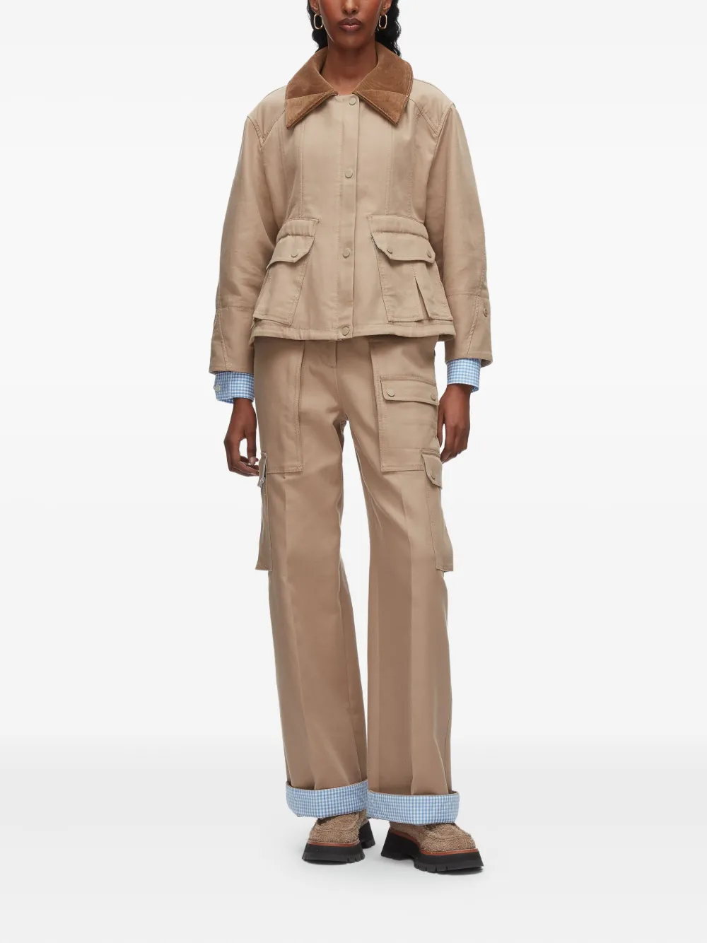 3.1 Phillip Lim spread-collar front-pocket jacket | Fitted Jackets | Image 2
