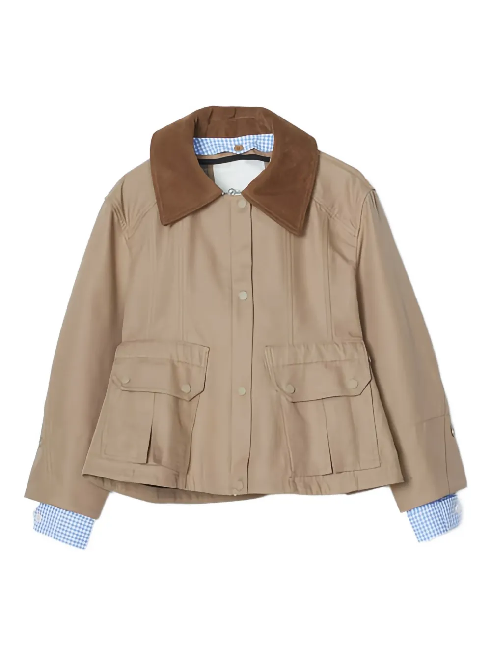 3.1 Phillip Lim spread-collar front-pocket jacket | Neutrals | Image 1