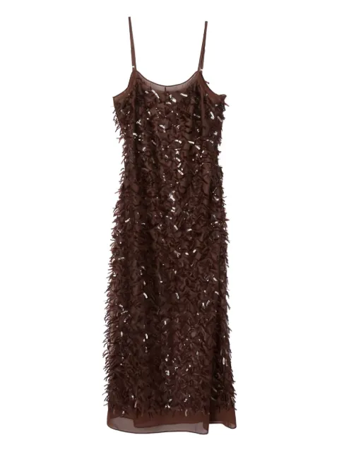 3.1 Phillip Lim vestido bordado con lentejuelas