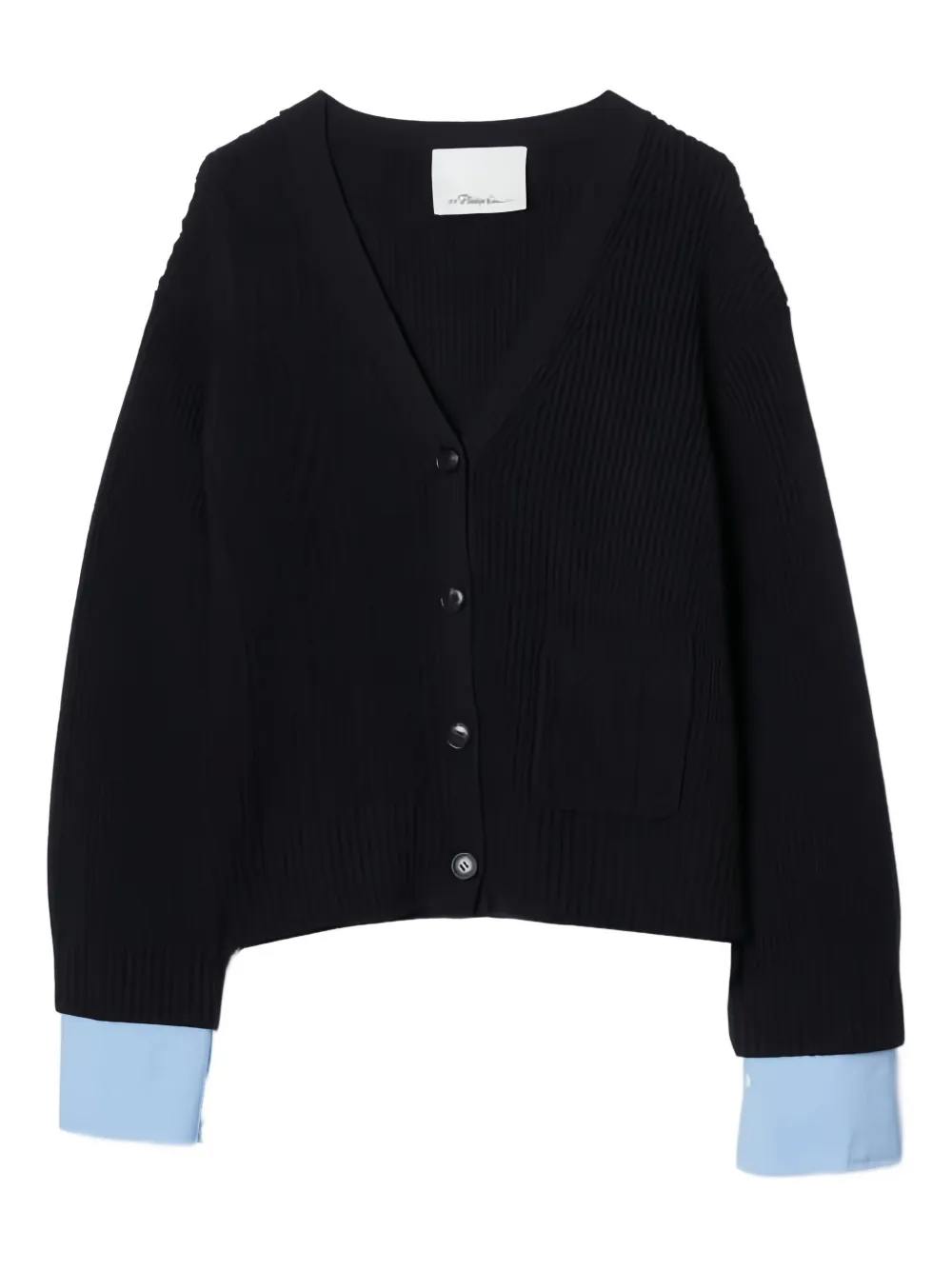 3.1 Phillip Lim Cardigan a maniche lunghe - Nero