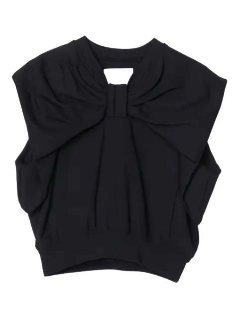 3.1 Phillip Lim camiseta con detalle de moño