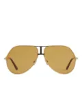 TOM FORD geometric sunglasses - Gold