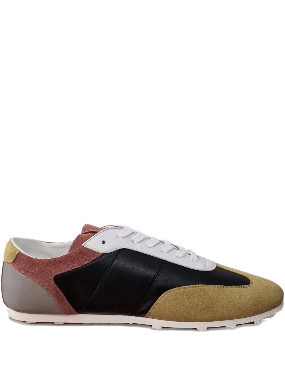 Marni colour-block panelled sneakers Black