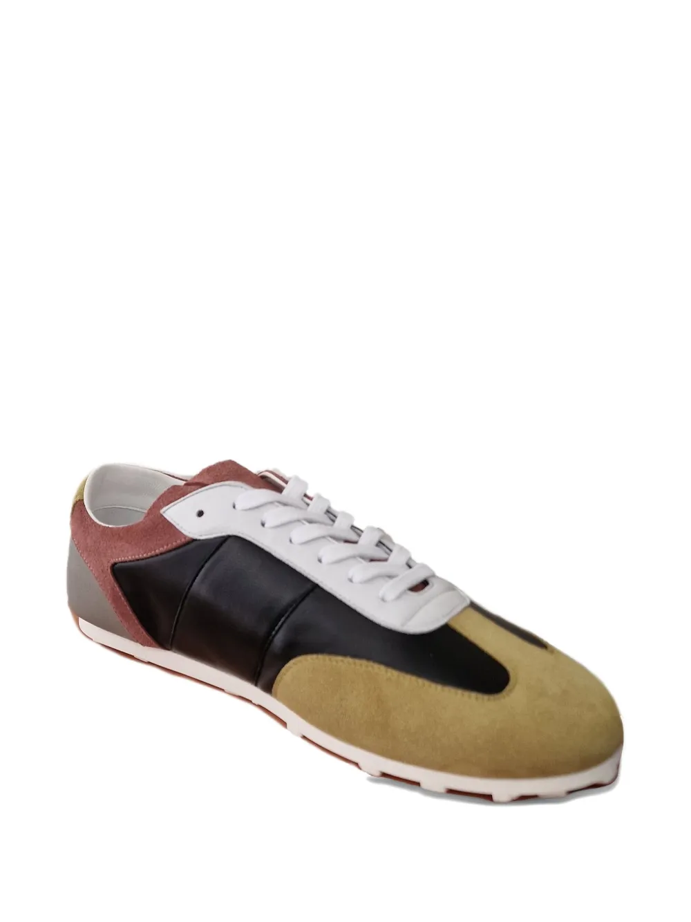 Marni colour-block panelled sneakers Black