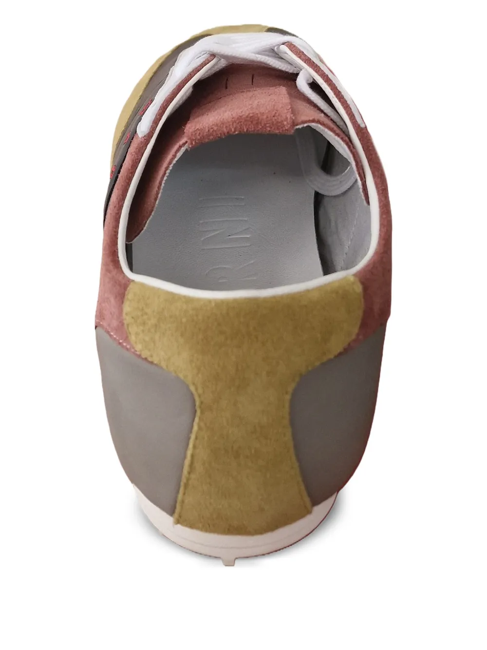 Marni Sneakers met colourblocking Zwart