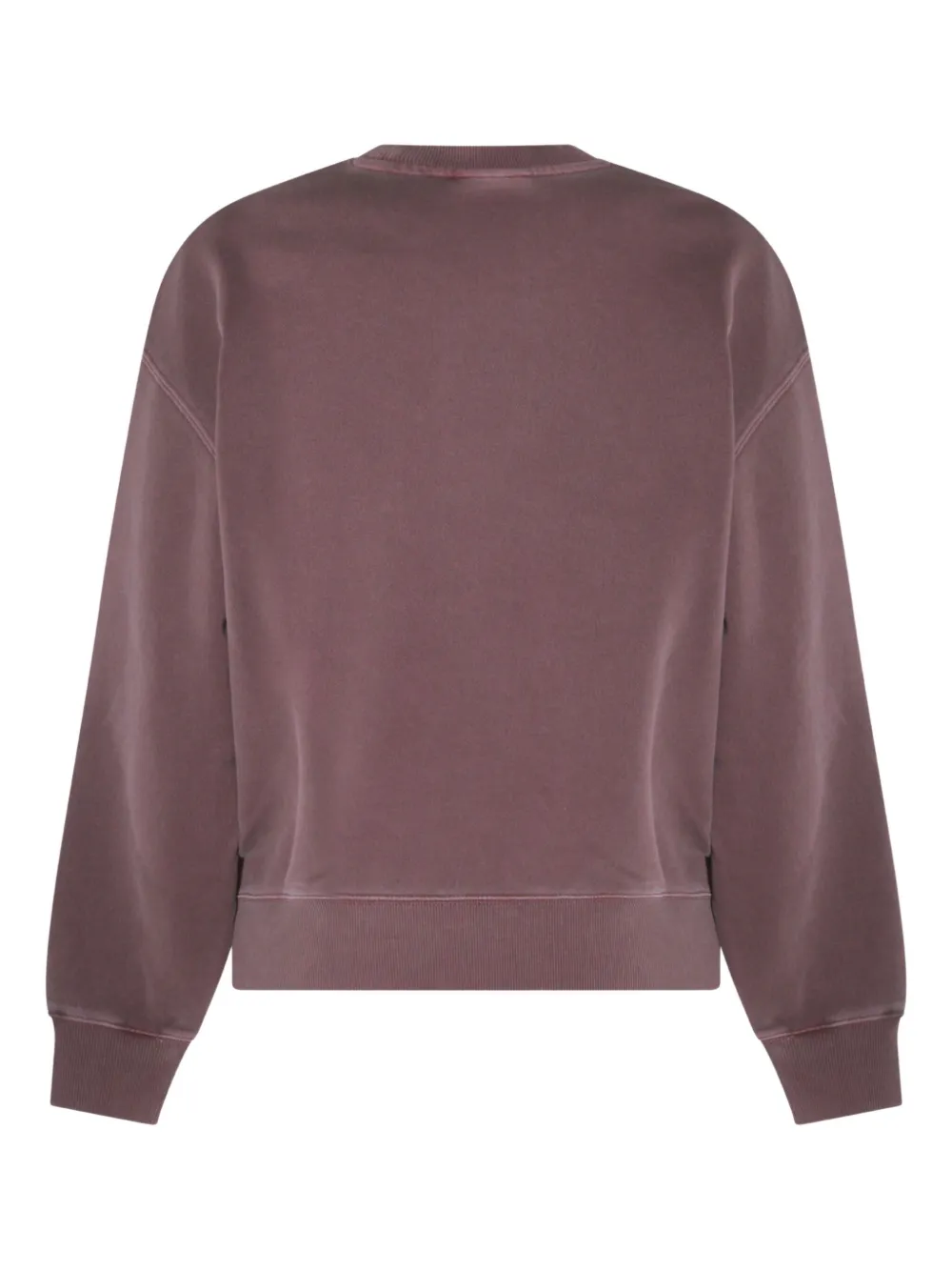 Carhartt WIP logo-patch crew-neck sweatshirt Paars