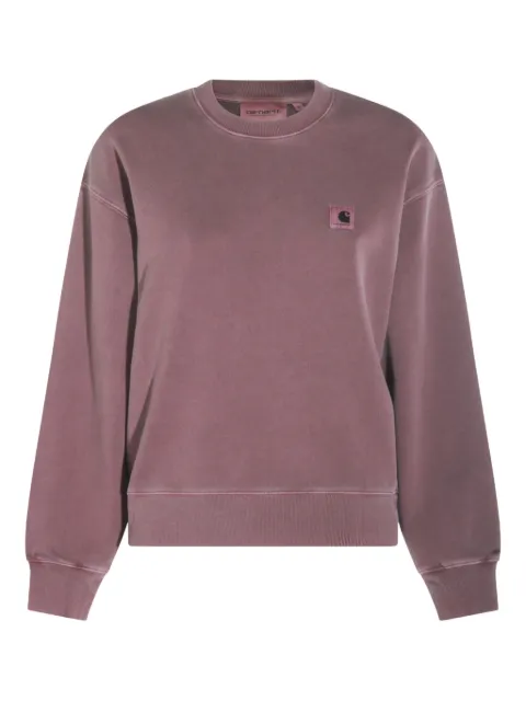 Carhartt WIP logo-patch crew-neck sweatshirt