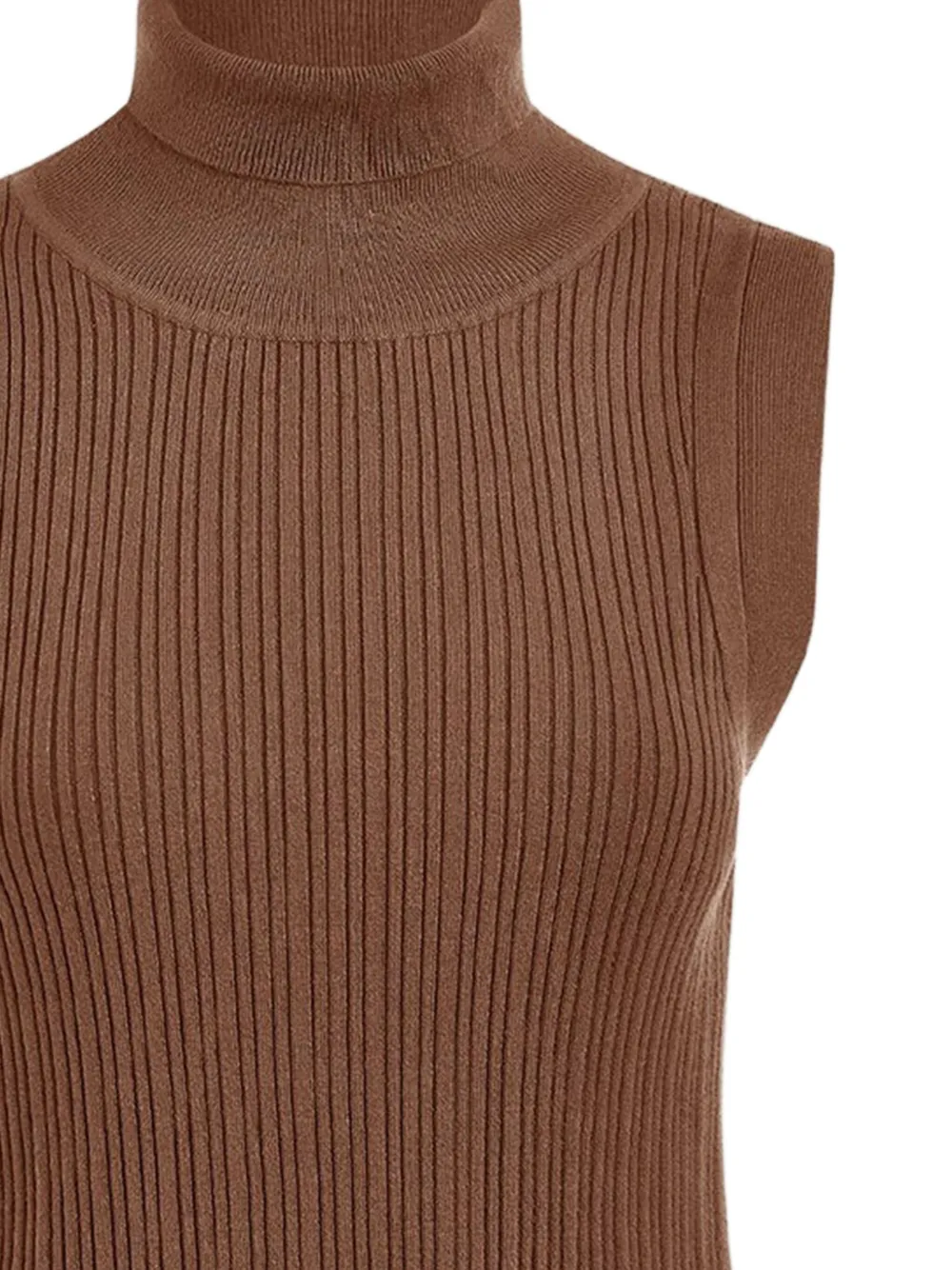 Varley ribbed turtleneck tank top | Vests & Tank Tops | Image 2