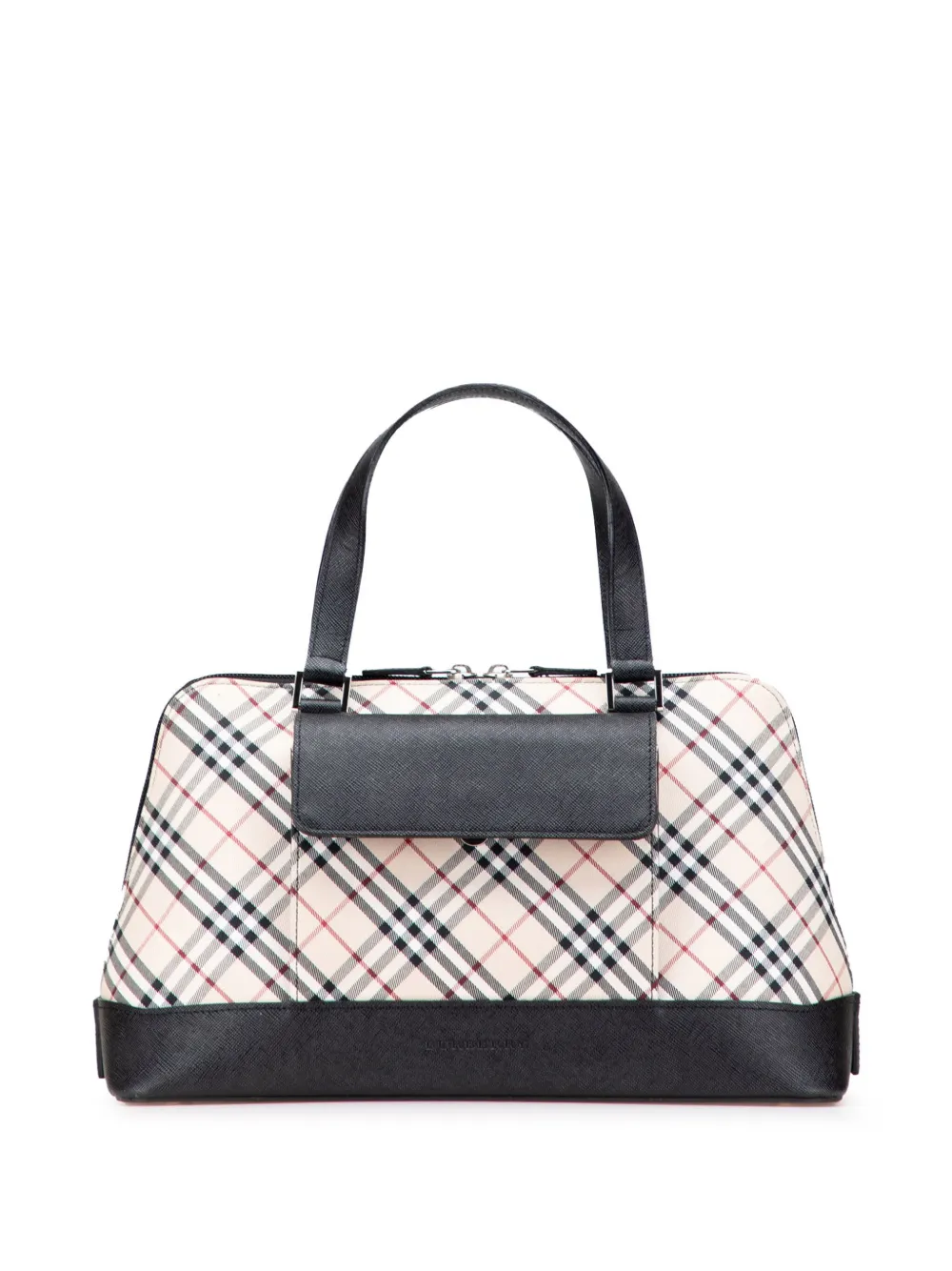 Burberry Pre-Owned 2000-2017 Nova Check Canvas handbag - ブラウン Burberry Pre-Owned 2000-2017 Nova Check Canvas handbag - ブラウン