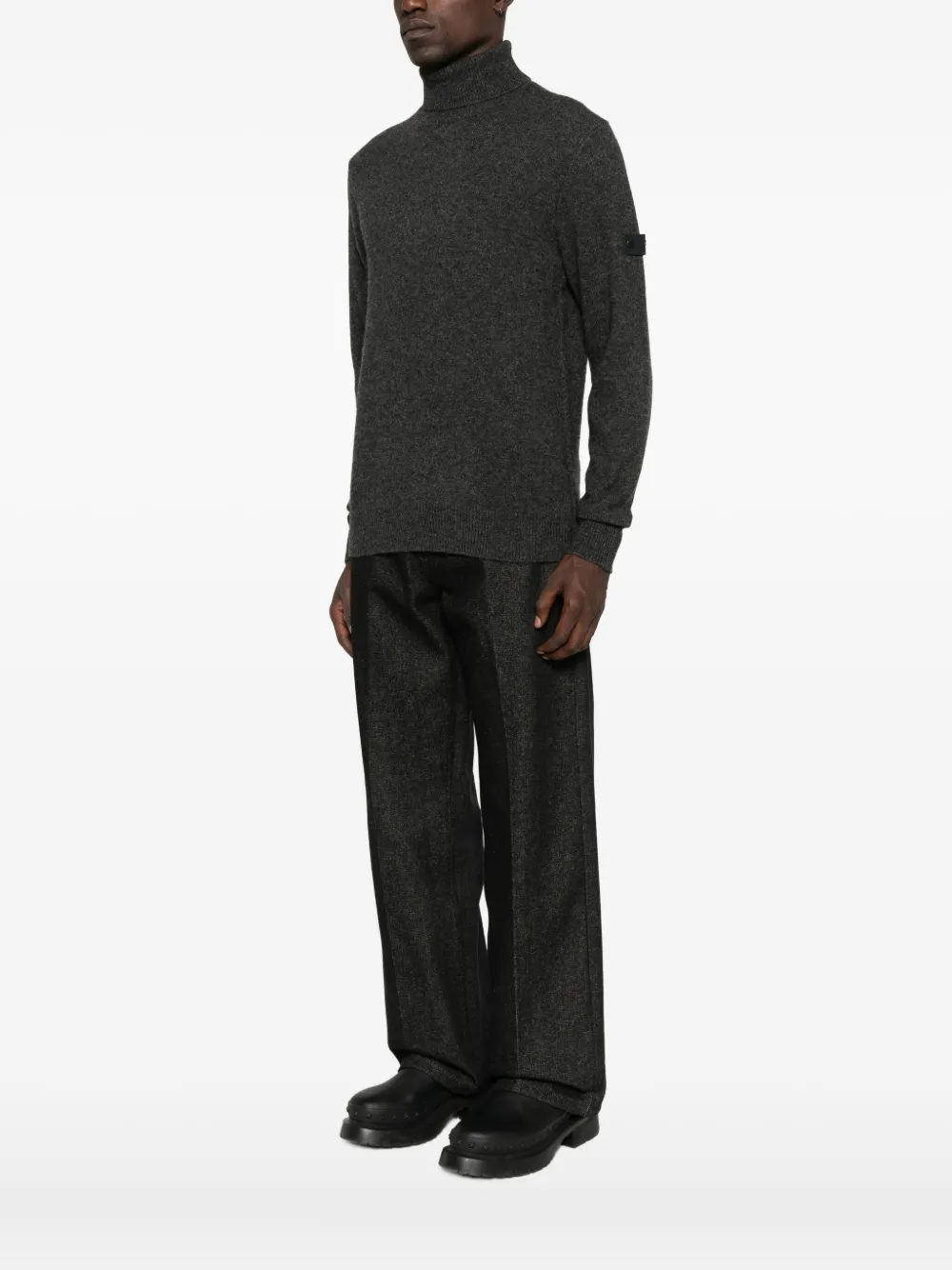 Peuterey roll-neck sweater Grijs