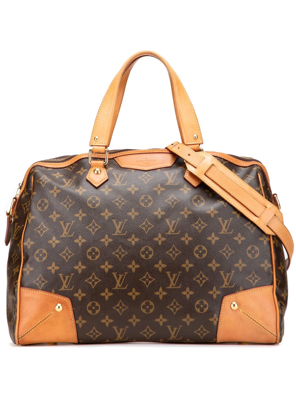Louis Vuitton Pre-Owned 2012 Monogram Retiro GM satchel - ブラウン Louis Vuitton Pre-Owned 2012 Monogram Retiro GM satchel - ブラウン