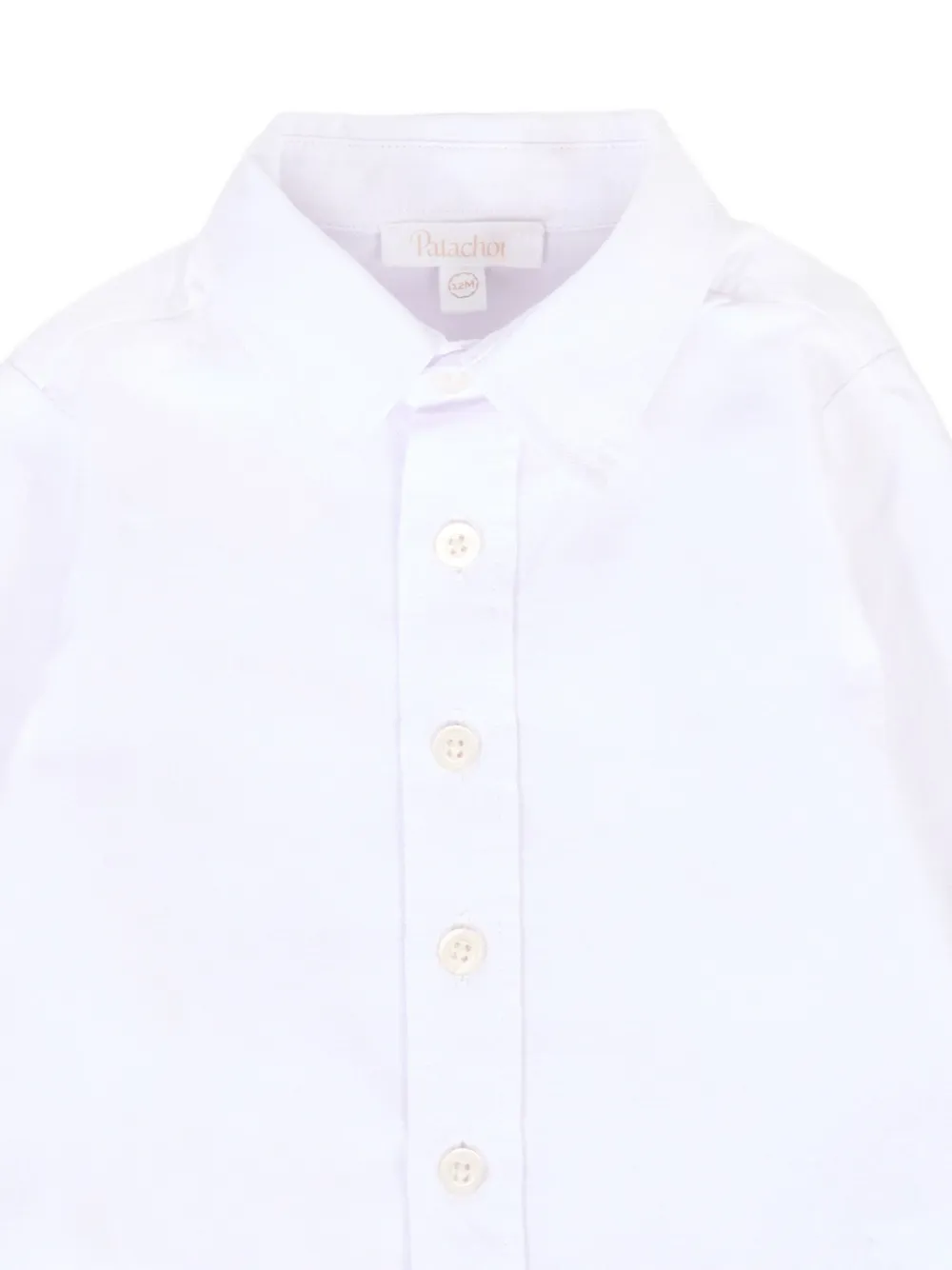 Patachou Shirt met lange mouwen en knoopsluiting Wit