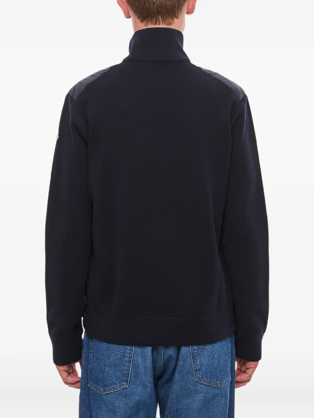 Moncler Gewatteerd jack Blauw