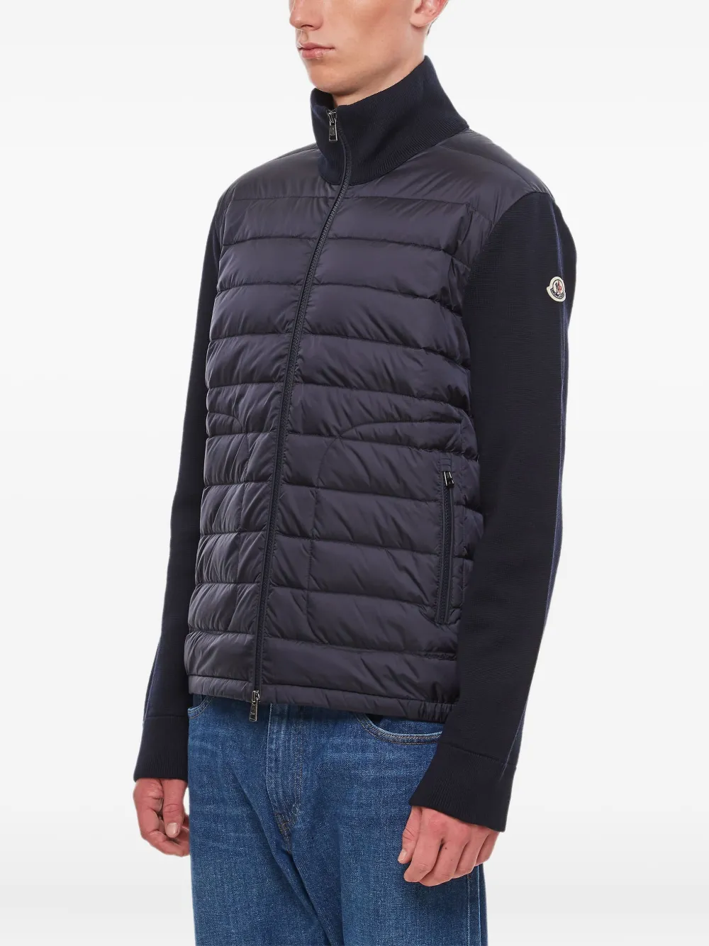 Moncler Gewatteerd jack Blauw