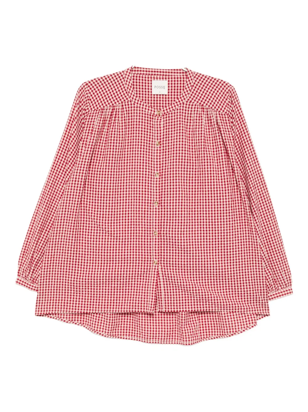 Posse Kariertes Hemd In Red
