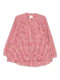 Posse checked-print shirt - Red