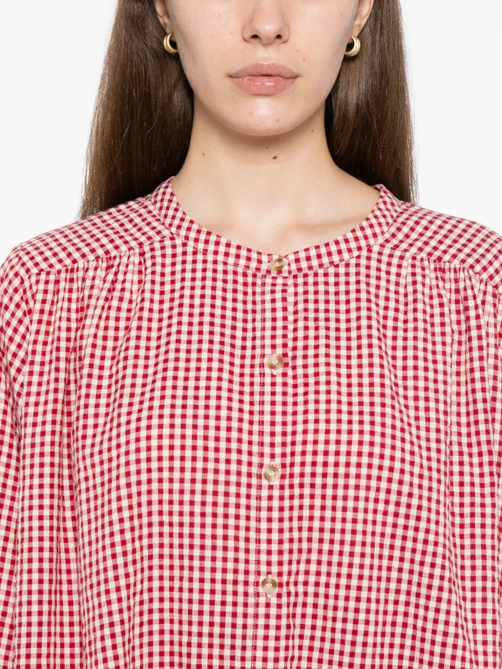 Posse Kariertes Hemd In Red