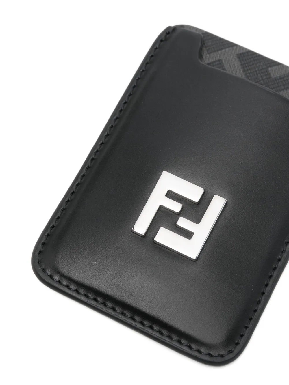 FENDI Leren pasjeshouder Zwart