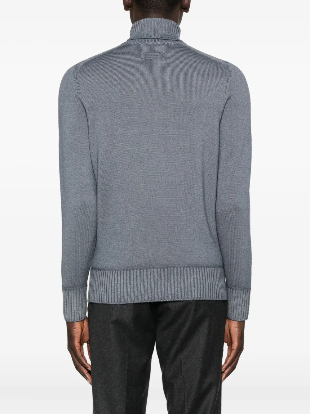 Drumohr Turtleneck Sweater In Gray