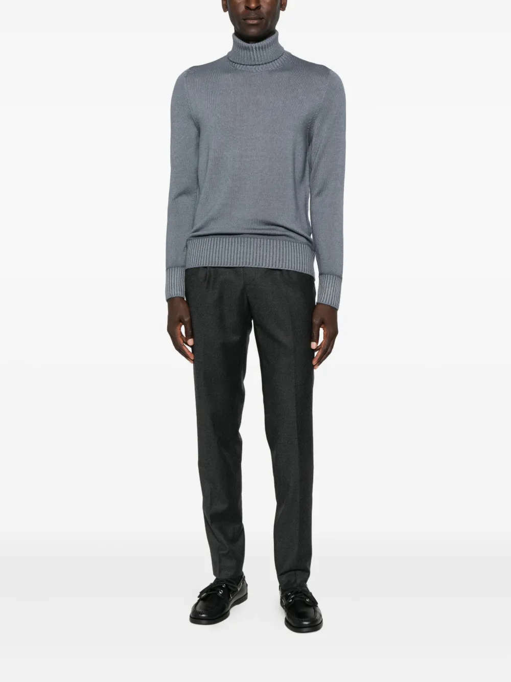 Drumohr turtleneck sweater - Grijs