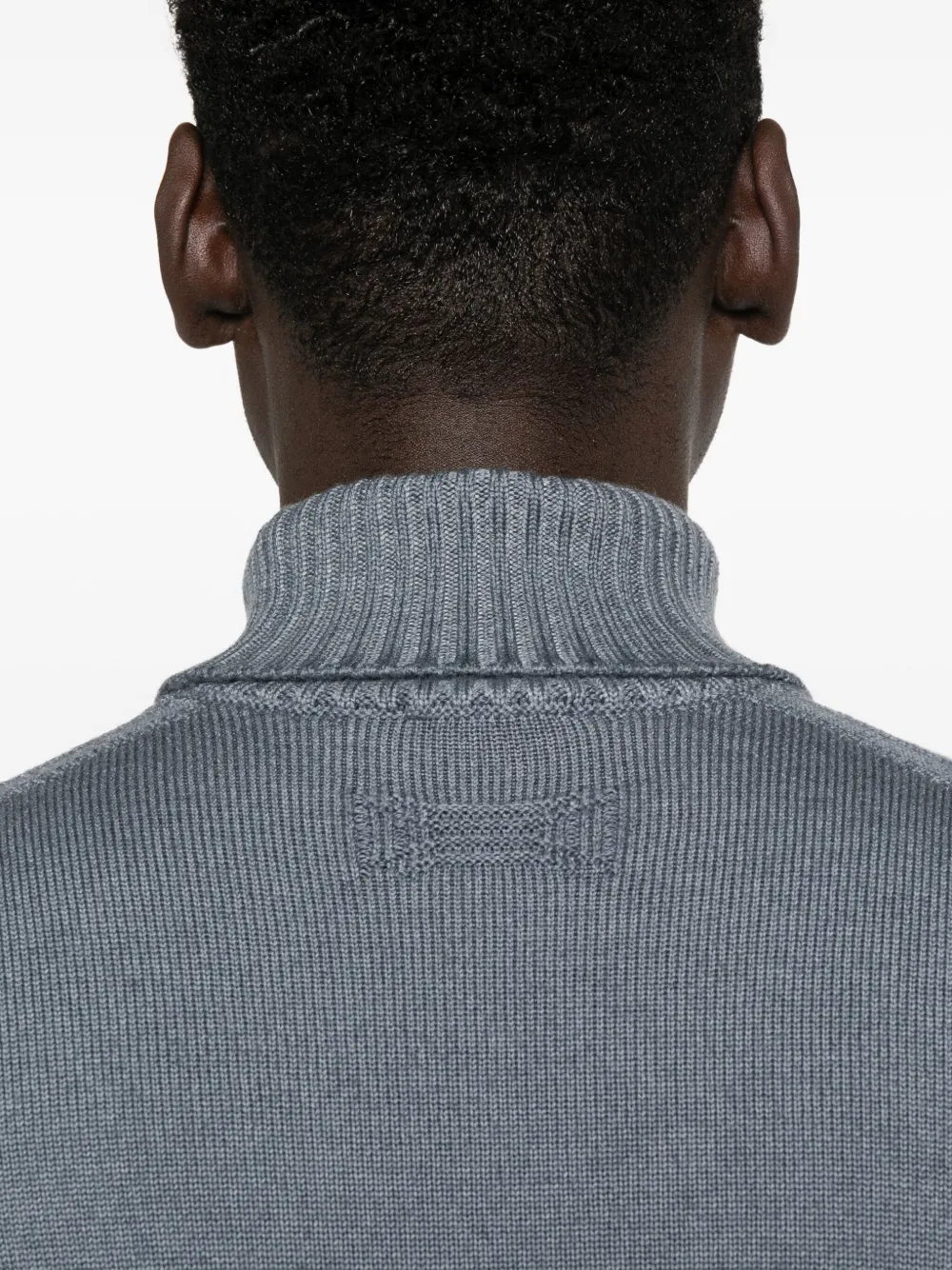Drumohr Turtleneck Sweater In Gray