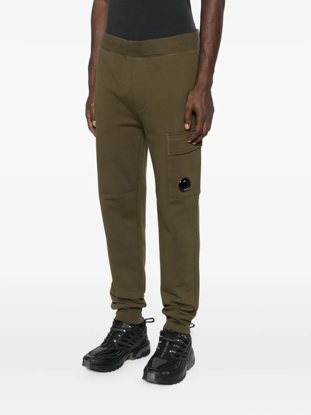 C.P. Company Trainingsbroek met lens-detail Groen