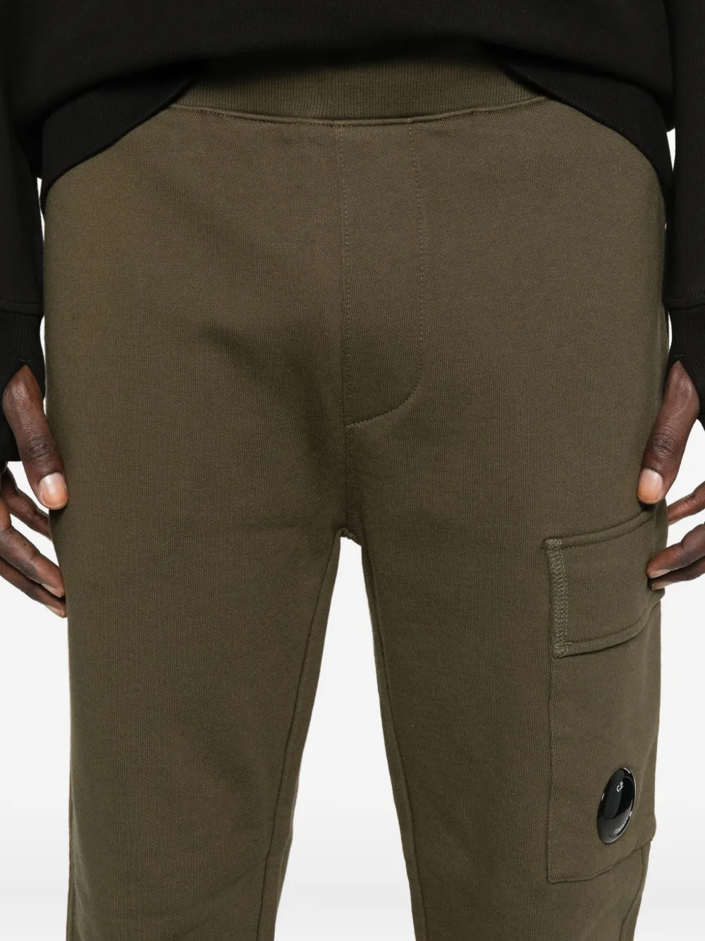 C.P. Company Trainingsbroek met lens-detail Groen