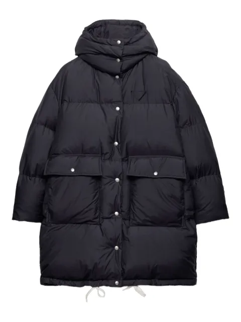 Prada hooded padded coat