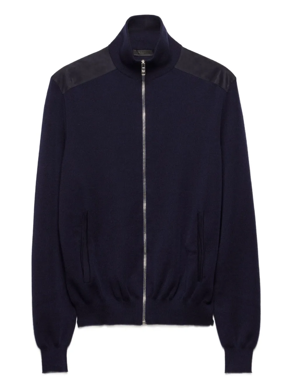 Prada cashmere zipper cardigan | Blue | Image 1