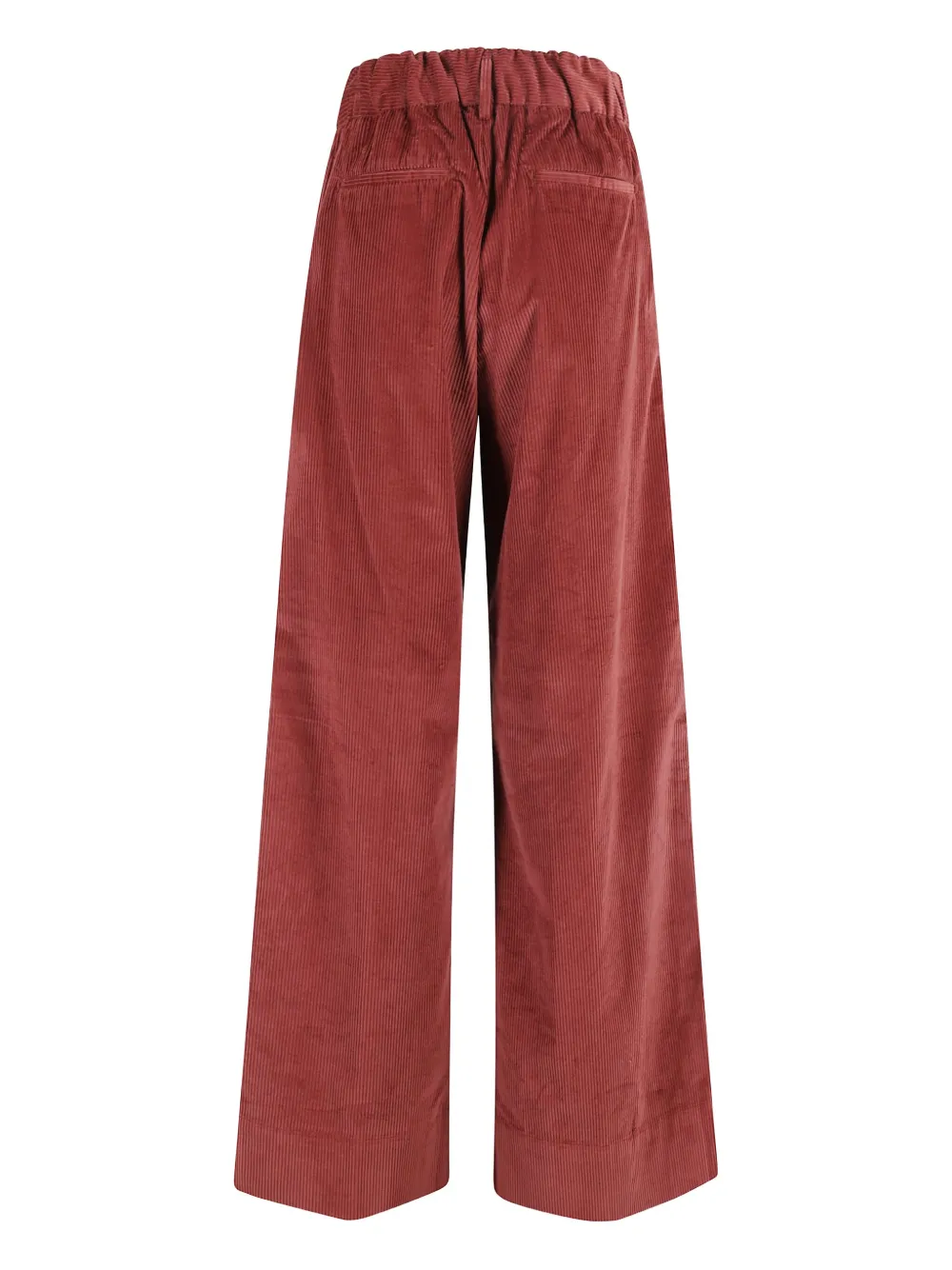 Myths ribbed velvet trousers | Straight Trousers | Image 2