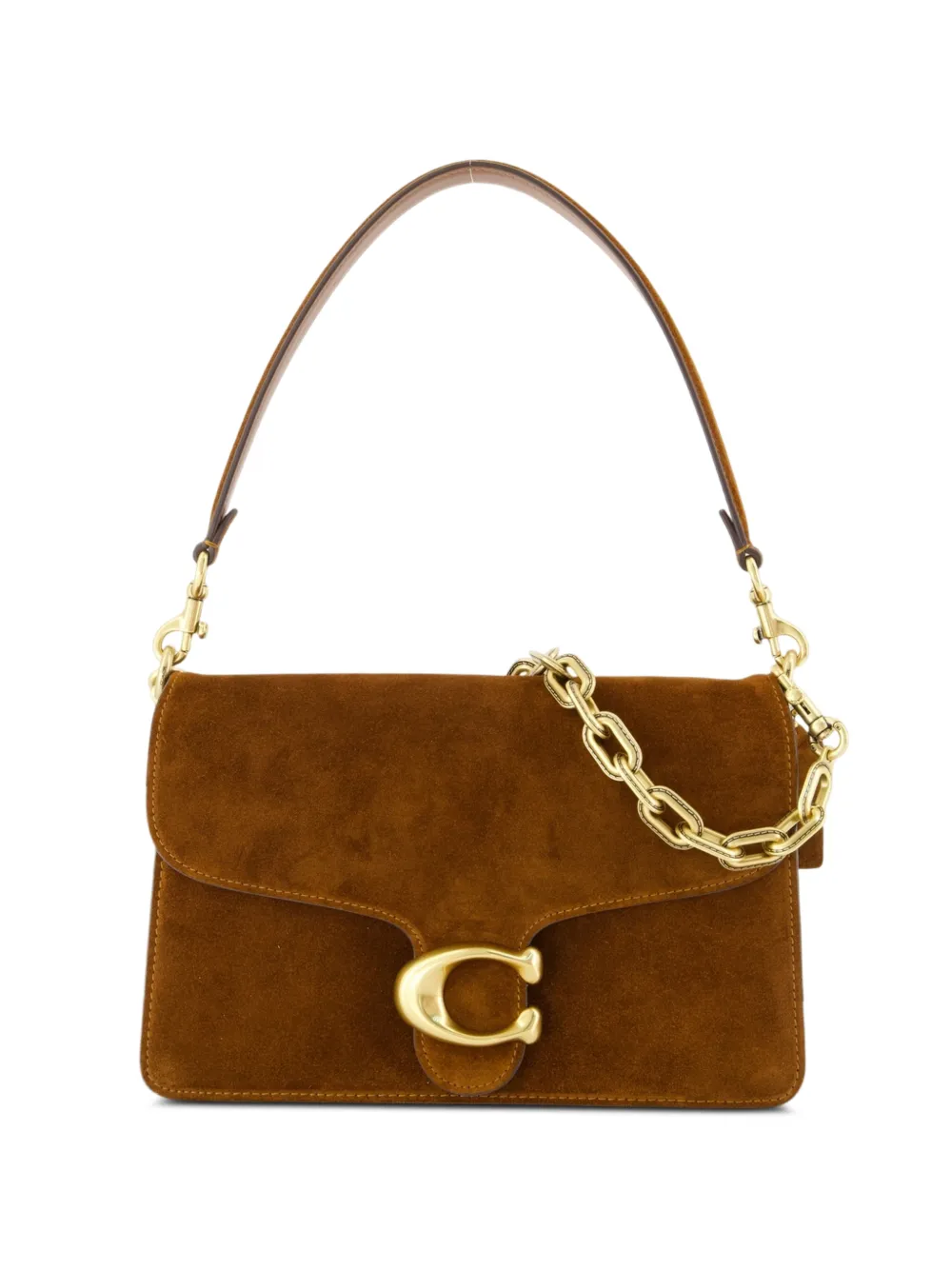 Coach Tabby leather shoulder bag - Braun