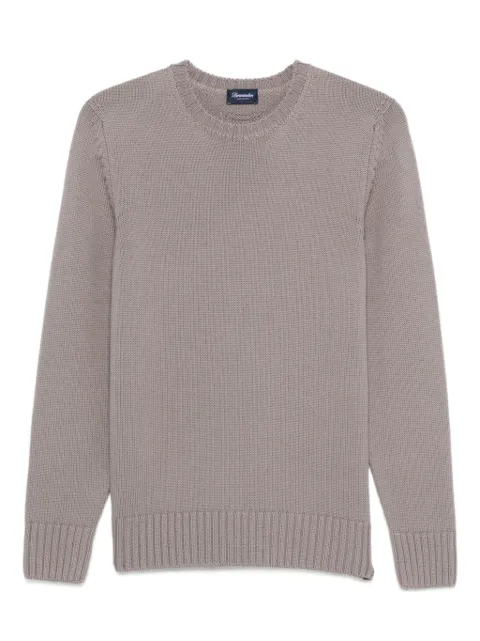 Drumohr round-neck merino wool sweater