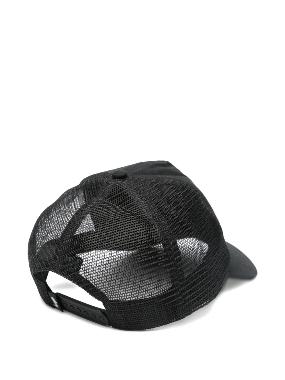 Stüssy Trucker S Crown baseball hat - Zwart