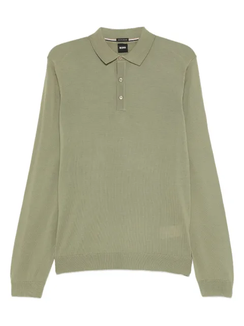 BOSS long-sleeve polo shirt