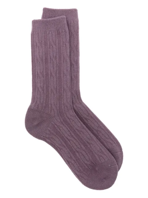 Stüssy cable-knit cotton socks