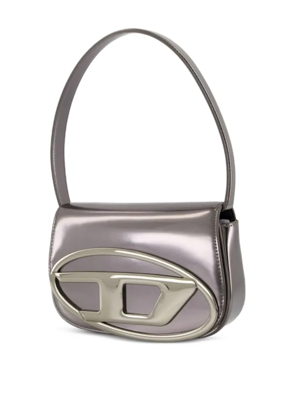 Diesel 1DR レザーショルダーバッグ | グレー | FARFETCH JP