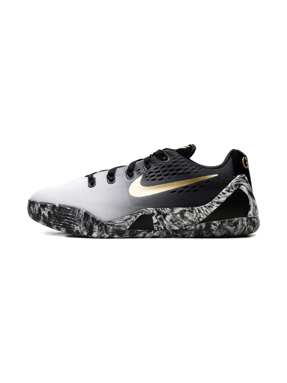 Nike Kids Kobe IX sneakers met marmer-effect Zwart