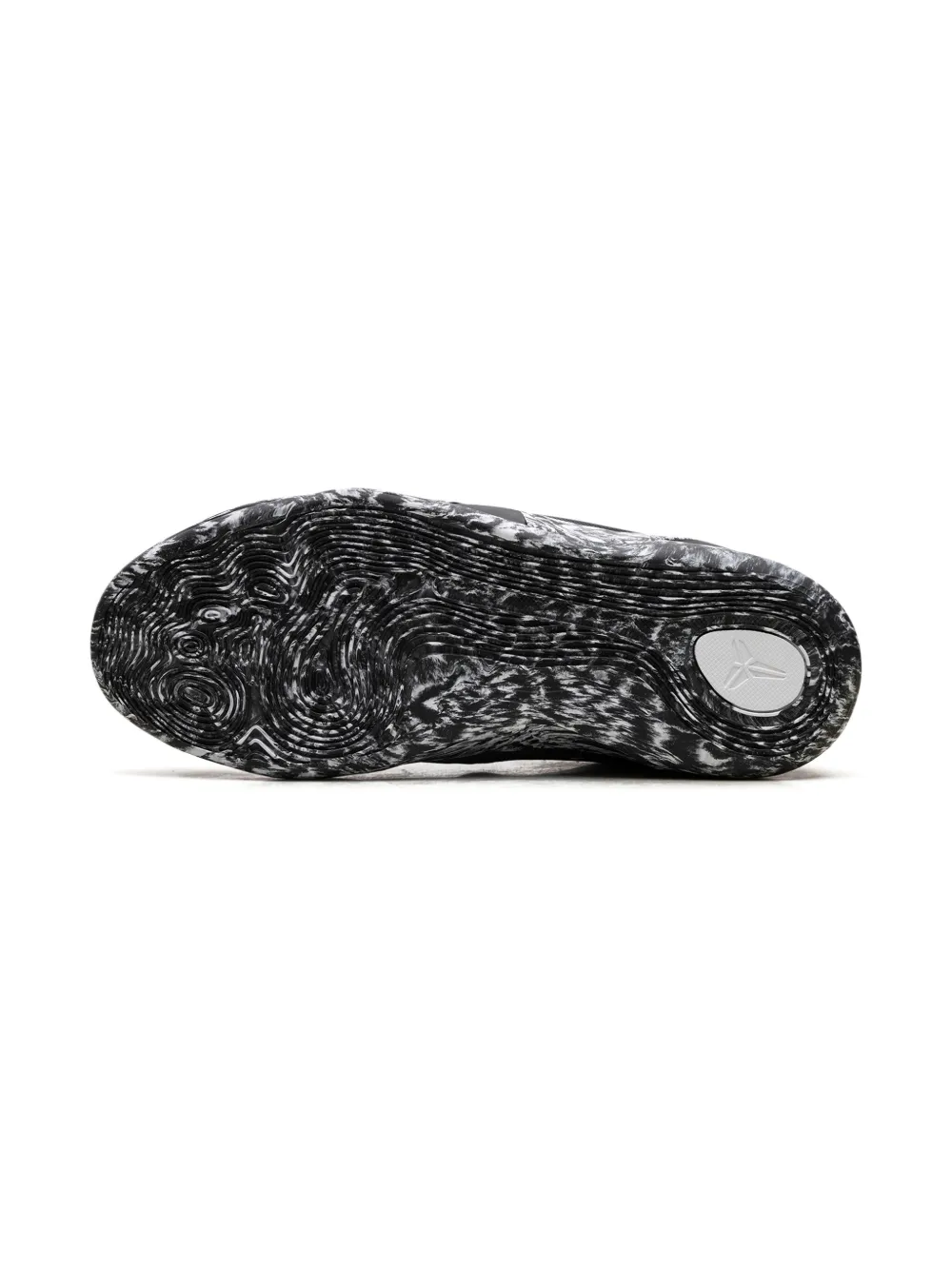 Nike Kids Kobe IX marble-effect sneakers Black