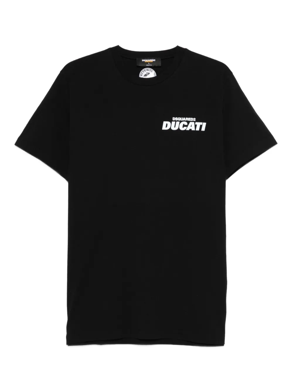 DSQUARED2 Ducati logo-print T-shirt | Black | Image 1