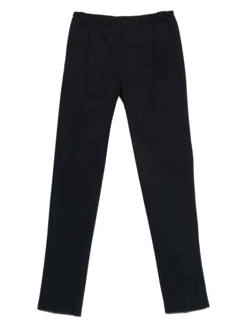 Kiton elastic-waistband trousers