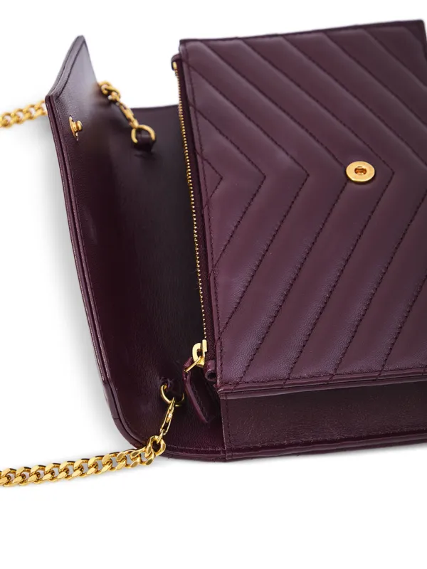 Saint Laurent Mini Envelope Cassandre Clutch Bag | FARFETCH