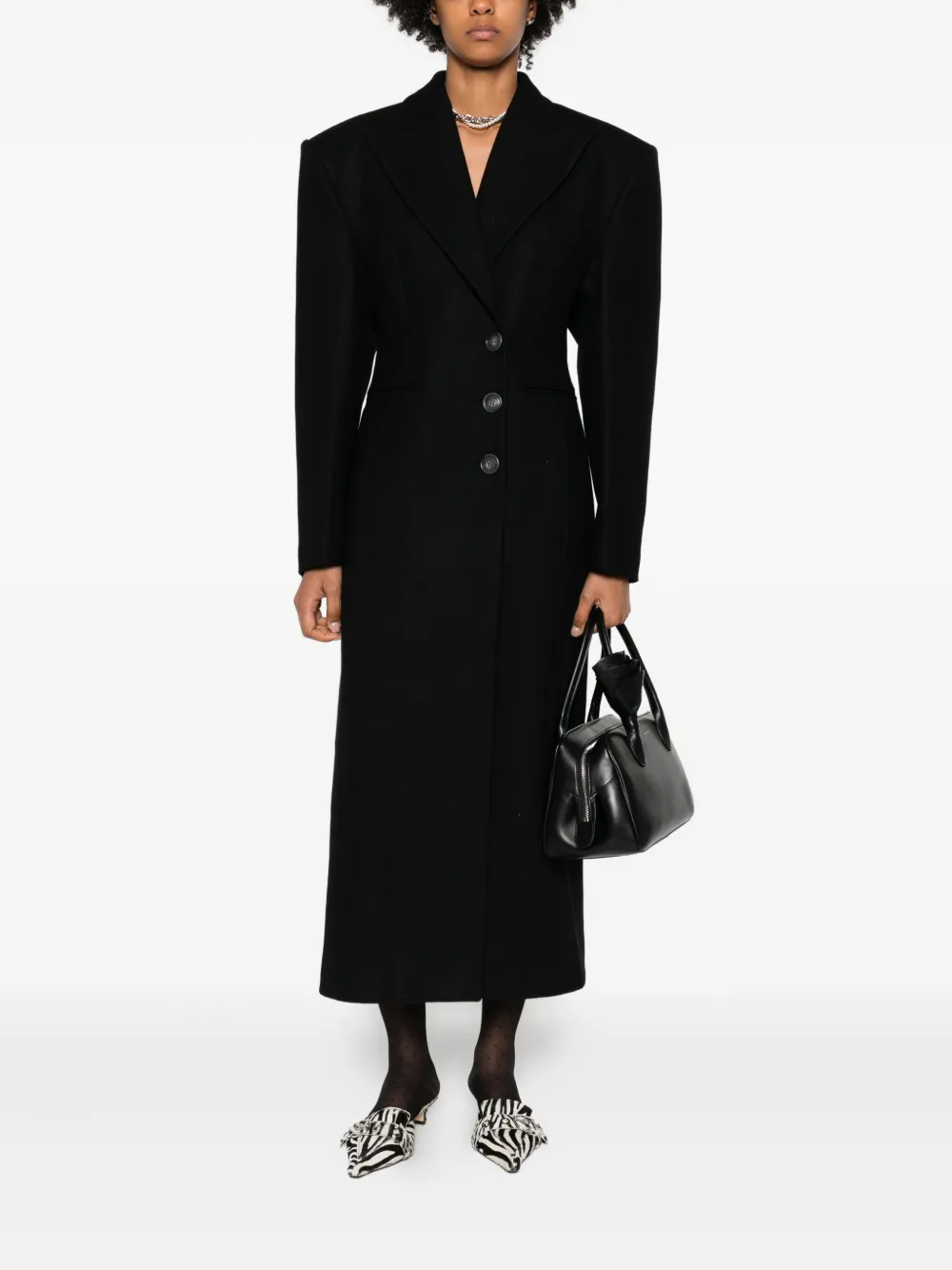 THE ANDAMANE Ottavia single-breasted coat | Single Breasted Coats | Image 2