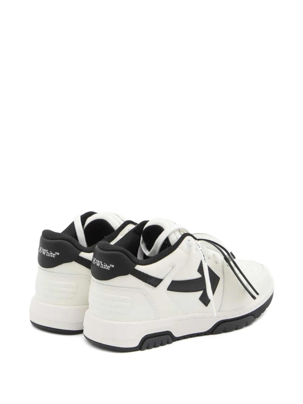Off-White Out Of Office arrow-logo leather sneakers