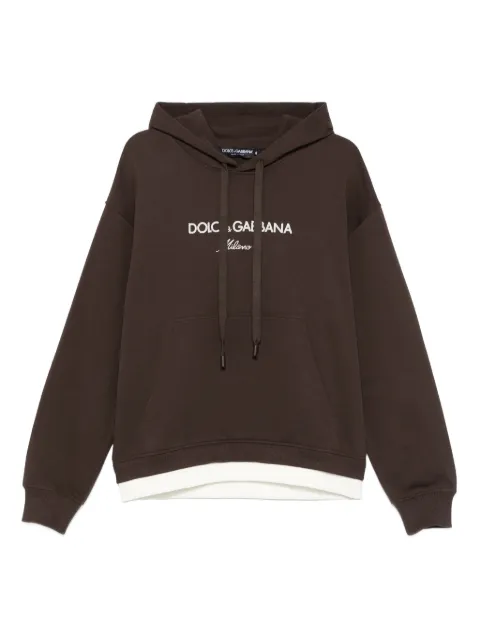Dolce & Gabbana embroidered hoodie