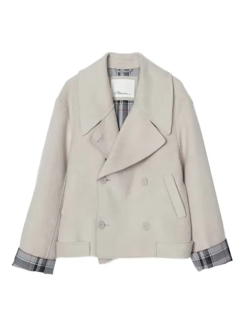 3.1 Phillip Lim double-breasted plaid-cuff jacket