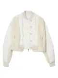 3.1 Phillip Lim quilted teddy-panelled jacket - Neutrals