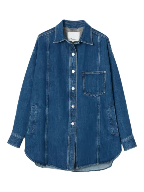 3.1 Phillip Lim camisa de mezclilla