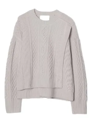 【新品】3.1 Phillip Lim ホワイト 長袖ニット 新品】3.1 Phillip Lim ホワイト 長袖ニット